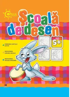 Coperta cărții Copilul deștept. Școală de desen 5+
