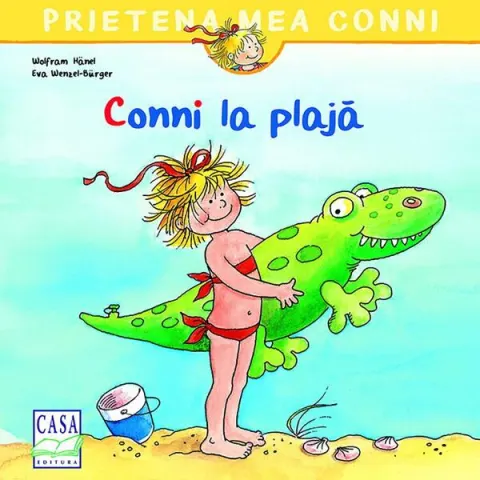 Coperta cărții Conni la plajă