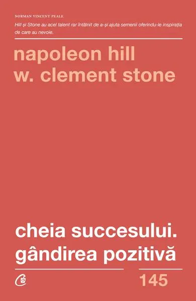 Coperta cărții Cheia succesului. Gândirea pozitivă
