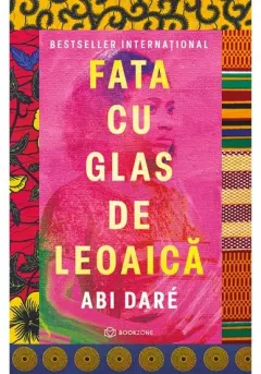 Coperta cărții Fata cu glas de leoaică