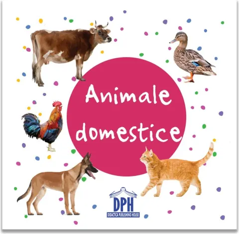 Coperta cărții Animale domestice - carti pliate