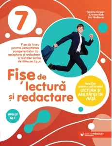 Coperta cărții Fise de lectura si redactare. Clasa a VII-a