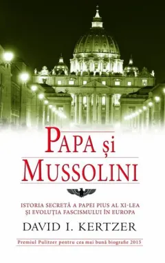 Coperta cărții Papa și Mussolini