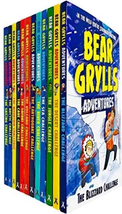 Coperta cărții The Complete Adventures Collection 12 Books Set,Bear Grylls