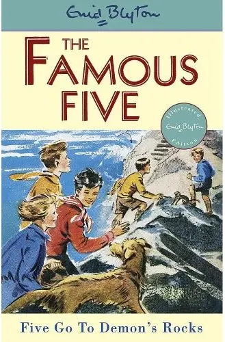 Coperta cărții The Famous Five: Five Go To Demon's Rocks: Vol. 19