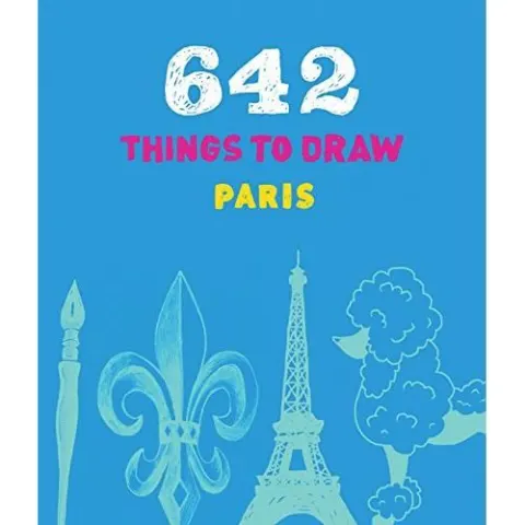 Coperta cărții 642 Things to Draw: Paris (pocket-size)