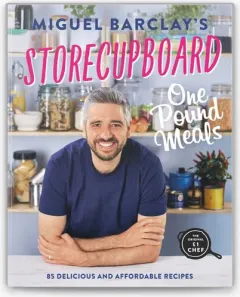 Coperta cărții One Pound Meals: Store Cupboard, Miguel Barclay