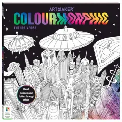 Coperta cărții Art Maker - Colourmorphic Colouring Book - Future Verse