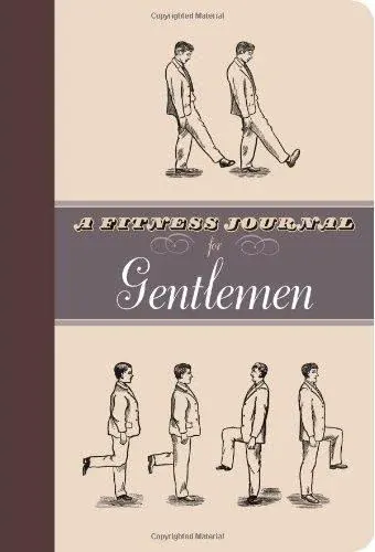 Coperta cărții Fitness journal for gentlemen