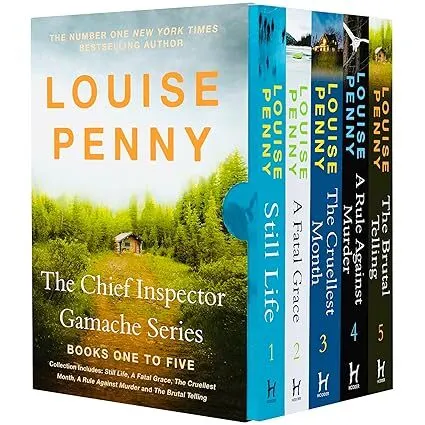 Coperta cărții Chief Inspector Gamache Series Books 1 to 5 Collection Box Set by Louise Penny