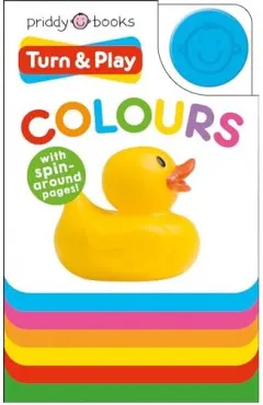 Coperta cărții Baby Turn and Play Colours, Roger Priddy