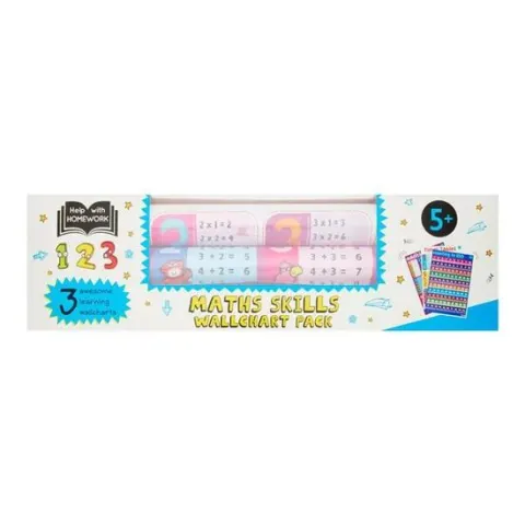 Coperta cărții Help with Homework: Maths Skills Wallchart Pack
