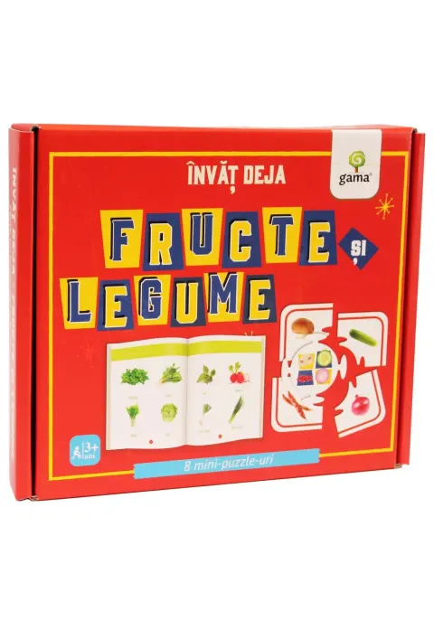 Coperta cărții Învăț deja fructe și legume