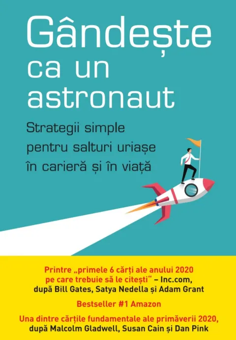 Coperta cărții Gandeste ca un astronaut