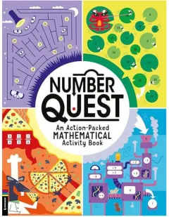 Coperta cărții Number Quest An Action-Packed Mathematical Activity Book