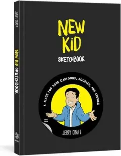 Coperta cărții New Kid Sketchbook, Jerry Craft