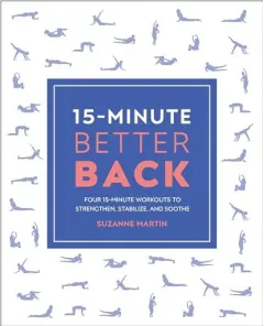 Coperta cărții 15-Minute Better Back, Suzanne Martin