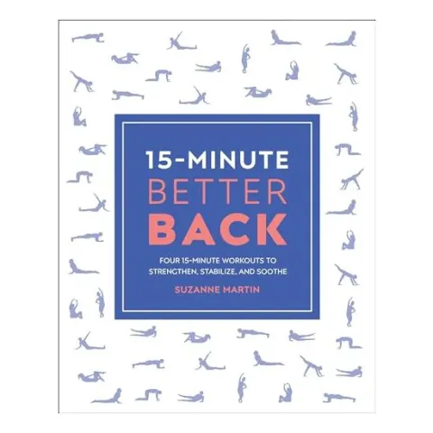 Coperta cărții 15-Minute Better Back, Suzanne Martin