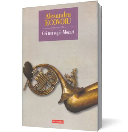 Coperta cărții Cei trei copii-Mozart