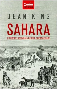 Coperta cărții Sahara, o poveste adevarata despre supravietuire