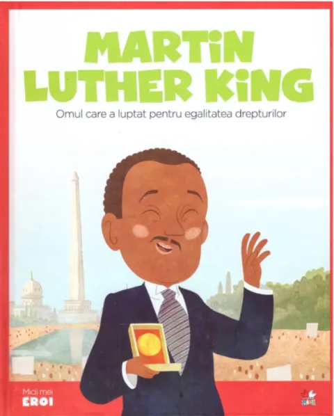 Coperta cărții Micii mei eroi. Martin Luther King