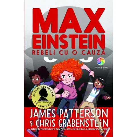 Coperta cărții Max Einstein (vol. 2): Rebeli cu o cauză