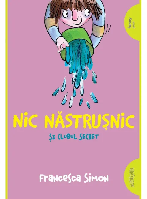 Coperta cărții Nic Năstrușnic și clubul secret