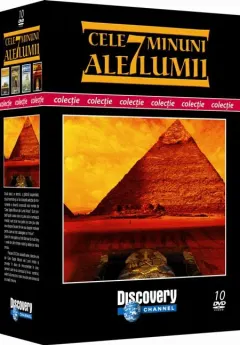 Coperta cărții Cele 7 minuni ale lumii. 4 DVD -uri