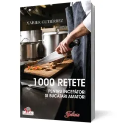 Coperta cărții 1000 rețete pentru începători și bucătari amatori