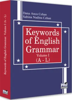 Coperta cărții Keywords of English Grammar (volume I) (A – L)
