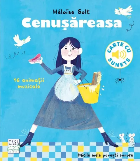 Coperta cărții Cenusareasa (carte cu sunete)