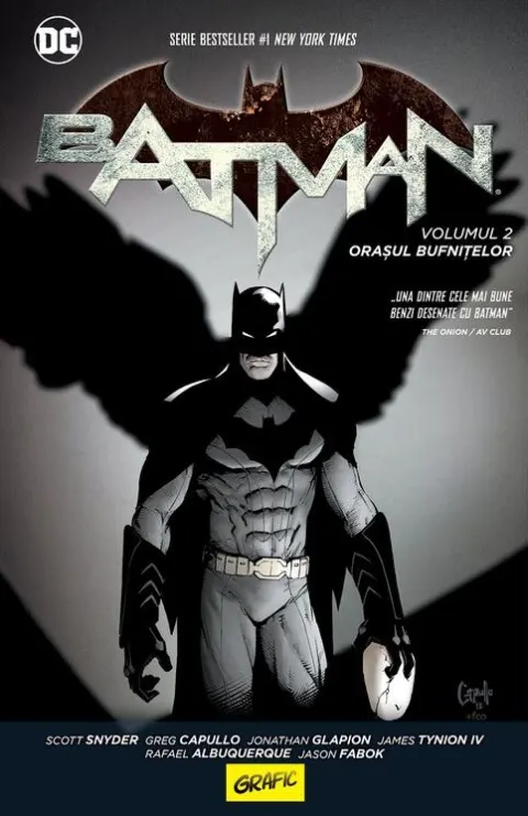 Coperta cărții Batman #2. Orașul bufnițelor
