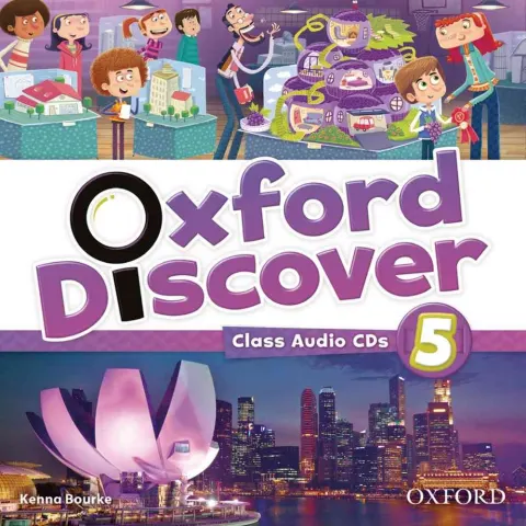 Coperta cărții Oxford Discover 5 Class Audio CDs