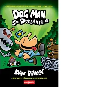 Coperta cărții Dog Man 2. Dog Man se dezlantuie
