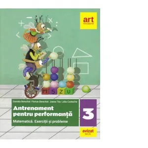 Coperta cărții Antrenament pentru performanta. Matematica si explorarea mediului. Exercitii si probleme pentru clasa a III-a