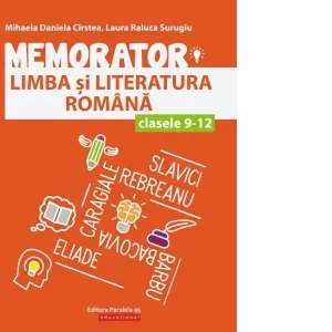 Coperta cărții Memorator de limba si literatura romana pentru clasele IX-XII