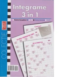 Coperta cărții Integrame 3 in 1 Nr. 94 / 2022