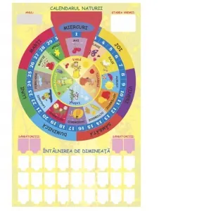 Coperta cărții Calendarul naturii si intalnirea de dimineata