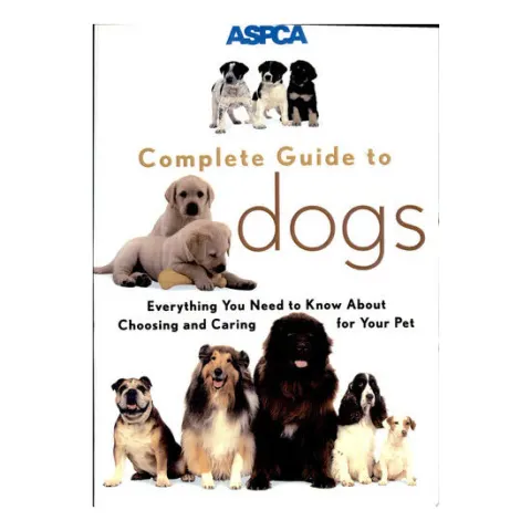Coperta cărții ASPCA complete guide to dogs
