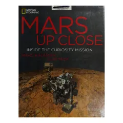 Coperta cărții Mars up close: inside the Curiosity mission