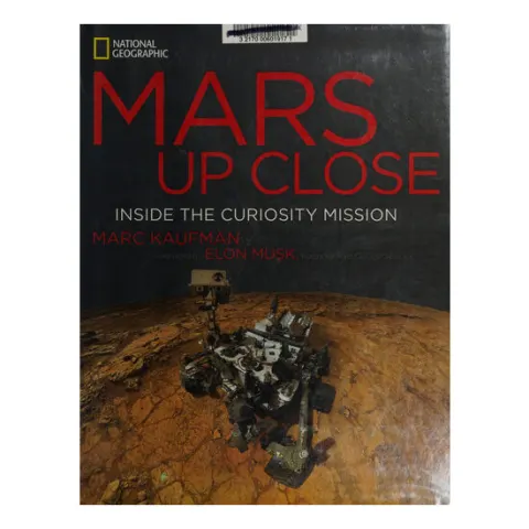 Coperta cărții Mars up close: inside the Curiosity mission