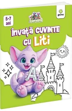Coperta cărții gamalinii. invata cuvinte cu liti