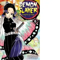 Coperta cărții Demon Slayer: Kimetsu no Yaiba, Vol. 6