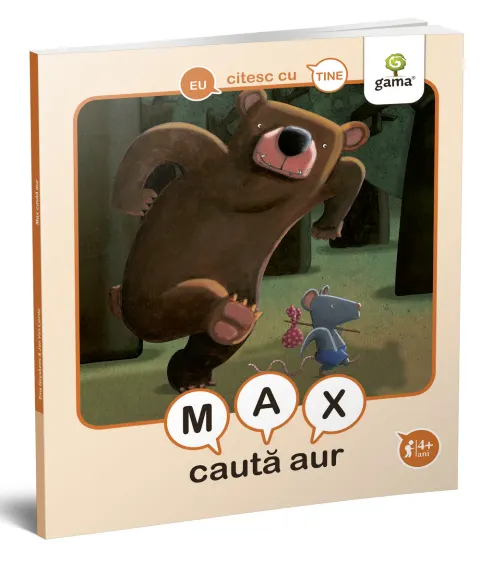 Coperta cărții Max cauta aur
