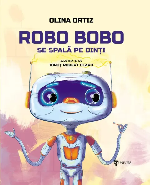 Coperta cărții Robo Bobo se spală pe dinți