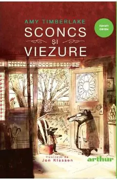 Coperta cărții Sconcs si viezure - Amy Timberlake, Jon Klassen