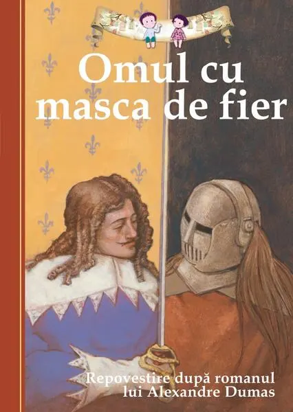 Coperta cărții Omul cu masca de fier
