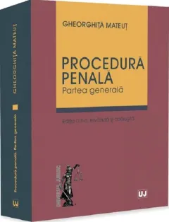 Coperta cărții Procedura penala. Partea generala Ed.2