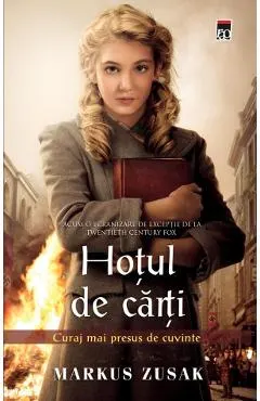 Coperta cărții Hotul de carti. Curaj mai presus de cuvinte
