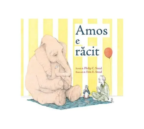 Coperta cărții Amos e răcit